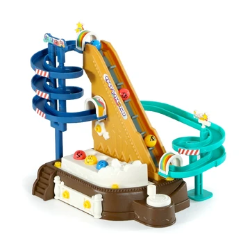 DIY Amuzant Roller Coaster Parc de Distracții Șurub Asambla Puzzle Jucarii Model de Jucarie Cadou pentru Copii Jucarii Educative