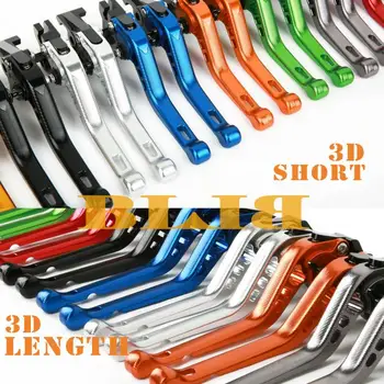 Pentru HUSQVARANA 701 SUPERMOTO-ÎNCEPÂND Reglabil CNC Motobike 3D Lung/ Scurt, Manete Ambreiaj, Manete de Frână 8 Culori 2 stil