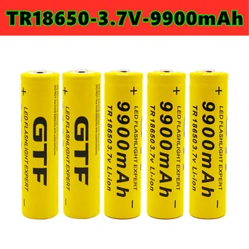 2021 noi GTF 18650 baterie 9900mah 3.7 V baterie de mare capacitate litiu-ion baterie pentru lanternă