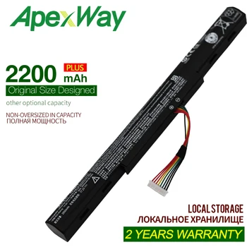 ApexWay 14.8 V AS16A5K AS16A7K AS16A8K Baterie pentru Acer Aspire E15 E5-475G E5-575 E5-575G-53VG 523G 553G 575G 774G E5-575-59QB