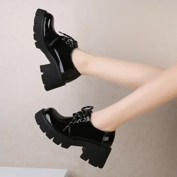 Femei Pantofi Stil Japonez Lolita Pantofi Femei Vintage Moale Tocuri Platforma Pantofi Student Kawaii Pantofi Cosplay Mary Jane Pantofi