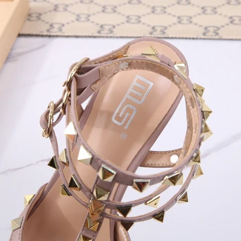 Sandale cu toc înalt de sex Feminin Stiletto Catarama subliniat Europa și Statele Unite ale americii pantofi de moda de vara