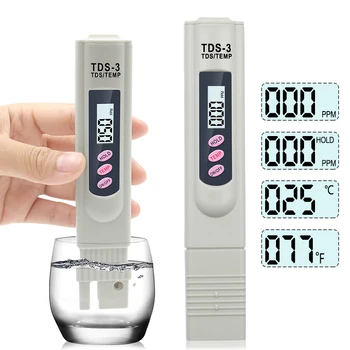 2020 Portabil LCD Digital TDS Calitatea Apei Tester Apa de Testare Pen Filtru Metru Instrumente de Măsurare Accesoriu Pentru Acvariu Piscină