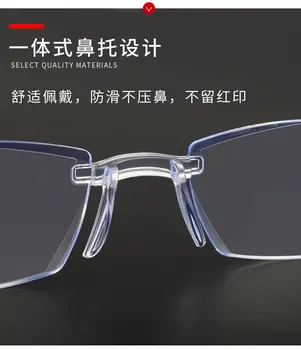 2020 nou fără ramă protecție la radiații ochelari de citit pentru bărbați și femei