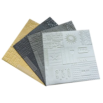 70cmx70cm 3D Brick Perete Autocolante Tapet Decor Spuma Impermeabil Perete care Acoperă Tapet Pentru Copii Camera de zi DIY Fundal