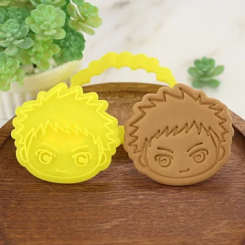 1 Buc Anime Drăguț Jujutsu Kaisen Tăietori Cookie Set de Copt Apăsați Ștampila Embosser Zahăr sub formă de Pastă Tort DIY Panificatie Mucegai Figura Jucarii