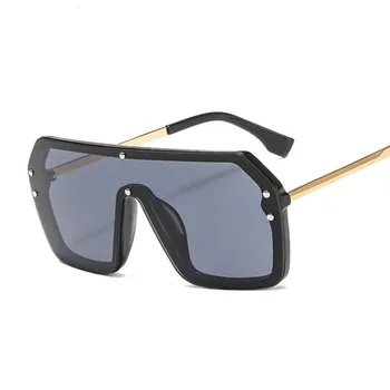Moda de Design de Brand Nou ochelari de Soare Femei Top Plat Piața de Lux Ochelari de Soare Vintage UV400 ochelari de soare Shades Ochelari de Oculos De Sol
