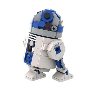 Steaua Spațiu Serie R2-d2 Robot de Luptă Model Blocuri Militare, Arme Blocuri de Colectare High-tech Jucării pentru Copii