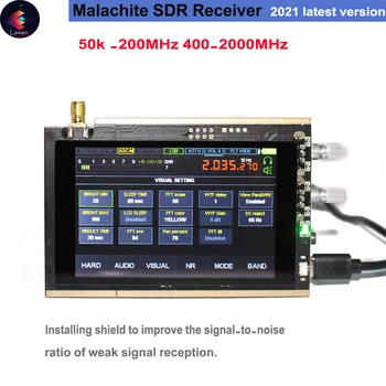 Malahit DST 50K~200MHz 400~2GHz DSP DST Software Receptor Radio 3.5