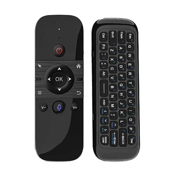 Mouse-ul de aer Smart TV Control de la Distanță Voce de Înlocuire M8 cu iluminare din spate 2.4 g RF Wireless Mini Tastatură Qwerty Completă 95AD Cu Receptor USB
