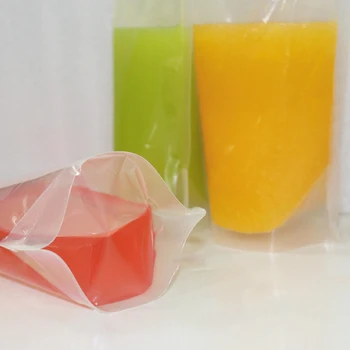 10BUC Clar suportul de Plastic de Băut Cioc Saci de Suc de Lichide, Ambalaje de Băuturi