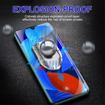 95D Acoperire Completă Hidrogel Film Pentru Huawei P20 P30 Nova 4E 3i 5 5i Ecran Protector Onoarea 20 9X Pro Lite folie de Protectie, Nu de sticla