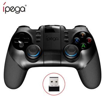 IPEGA PG-9076 2.4 G Controler Gamepad Wireless Android Joystick cu OTG Converter pentru PS3/Telefon Mobil pentru Tableta PC, TV Box
