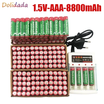 Nou tip AAA baterie de 8800 MAH alcaline de 1,5 V AAA baterie reîncărcabilă de control de la distanță jucărie mare capacitate baterie+Incarcator