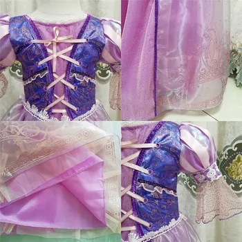 Noi Cosplay Sofia Fete Rapunzel Rochie Mov Costum De Printesa Pentru Copii Vestidos Rochie Copii Petrecere Rochii De Îmbrăcăminte