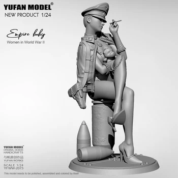 1/24 Yufan Model de frumusete DIY jucărie auto-asamblate YFWW-2073