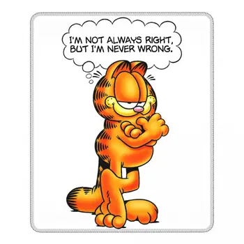 Nu am Mereu Dreptate, Dar eu nu mă înșel Niciodată Mouse Pad Garfield Pisica Minunat Mat Non-Alunecare Tampoane de Cauciuc Natural Office Home Deco Mat