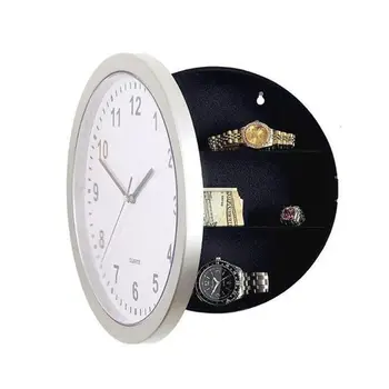 Ceas De Perete În Condiții De Siguranță,Ceas Sigure Seifuri Secrete În Condiții De Siguranță Ceas De Perete Pentru Ascunzătoare Secretă De Bani Numerar, Bijuterii,Ceas De Perete Compartiment