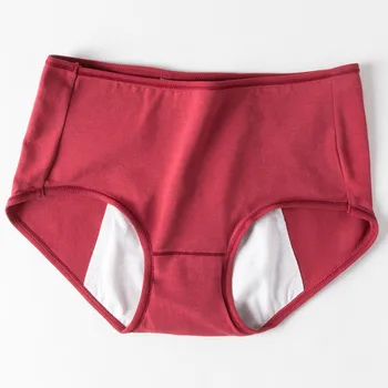 M-XL Femei Menstrual Chilotei de Bumbac Respirabil Lenjerie de Scurgere Dovada Fiziologice Pantaloni sex Feminin fără Sudură Boxeri Lenjerie