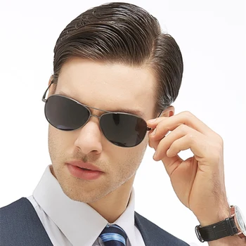 Noul pilot polarizat ochelari de soare pentru bărbați moda femei UV400 ochelari ovale cadru metalic ochelari sport ochelari de soare de conducere