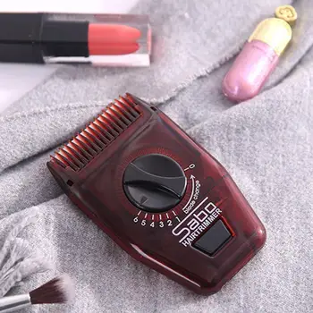 Multifuncțional Manual de Tuns Tuns Femei și Bărbați Pieptene Reglabil Salon Mini Freza cu Acumulator de Coafură Instrument