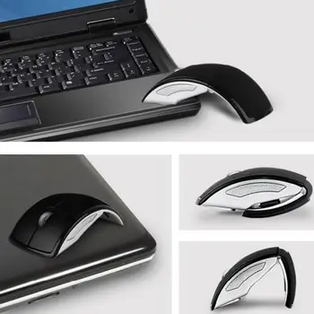 Erilles 2.4 G Pliere Wireless Optical Mouse de calculator fără fir profesional flexibil usb dongle soareci pentru Laptop, calculator Desktop