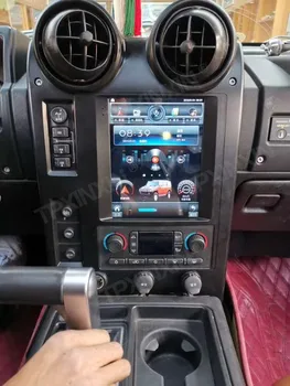 128GB Android 10 Tesla Stil Ecran Pentru Hummer H2 2004 Radio Auto Multimedia Player Video de Navigație Șef Unitate GPS Auto 2din DVD