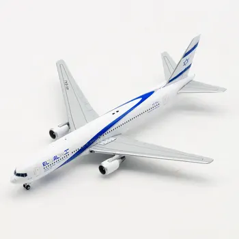 1:400 Scară Aer ISRAEL companiei Aeriene EL AL Boeing B767 avion model de Avion W bază de aterizare aliaj de avioane de jucărie Cadou de colectie