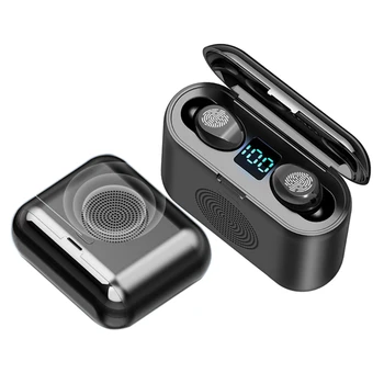 F9 TWS Mini Cască Bluetooth 5.0 Atinge Sport Stereo setul cu Cască fără Fir de Reducere a Zgomotului Sunet Surround Difuzor pentru iphone