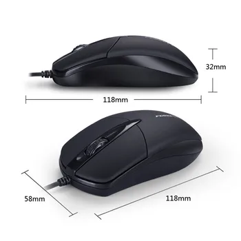 3 Button Gaming mouse 1200 DPI USB Mouse cu Fir Tăcut Optic Gaming Mouse Pentru Laptop PC Joc Mouse-ul de Calculator Accesorii #LR1