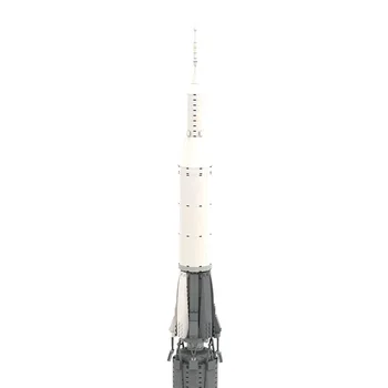 BuildMoc Tehnice Sovietice N1 Luna Racheta Saturn Scară Blocuri MOC Tehnice Asambla Modelul Cărămizi Jucarii pentru Copii