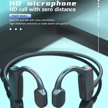 Sk3 Conducție Osoasă Căști Fără Fir, Căști Bluetooth5.1 set de Căști Stereo pentru Căști Auriculare Sport căști handsfree