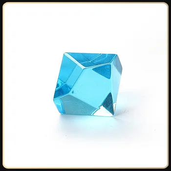 Albastru Ocean pahar de creație digitală zaruri poliedrice set 7 piese grup de rulare zaruri joc creativ zaruri poliedrice set