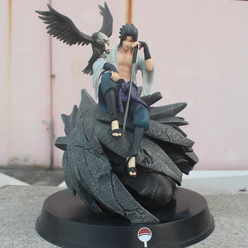 Figura de acțiune Sasuke Statuie Hawk Uchiha Sasuke Acțiune Figura GK Finală Valea PVC Jucarii Model