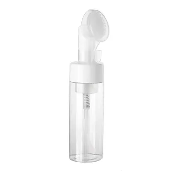 Noul Portabil 1 BUC 150 ML Spuma de Spumare Sticlă se Spală Fața cu Perie de Plastic Apăsați Pompa Dozator Mini Recipientul de Călătorie