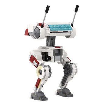 MOC 33499 Stea Căzută Pentru BD-1 Robot Blocuri Războaie Cărămizi Modelul Biroul de Acasă Decorare Joc de Creier Jucarii Copii cele mai Bune Cadouri