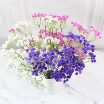 Flori artificiale False de Nunta de Decorare DIY Fotografie Recuzită Capete de Flori Ramură de Plastic Creative Buchet de Flori Casa si gradina