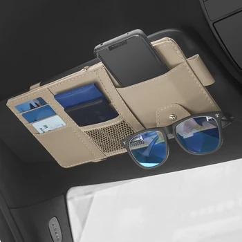 ZK30 Auto Parasolar Organizator proiect de Lege Stilou Titularul Cardului de CD-uri DVD-Organizator Cutie de Depozitare ochelari de Soare Clip Arimare Ordonare Accesorii Auto