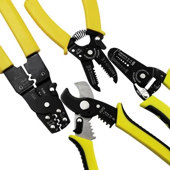 Multi Instrumente Clește De Cablu De Sârmă Stripteuză Cutter Capacitatea Portabil Sârmă Stripteuză Cuțit Crimper Acutomatic Electrice Instrumente De Reparare