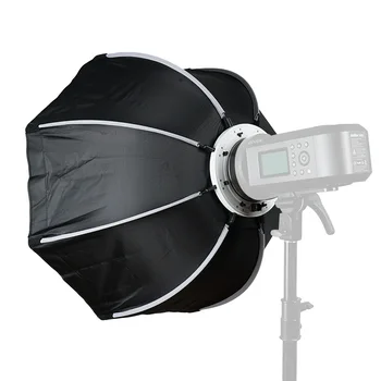 TRIOPO 120cm Octogon Softbox Difuzor, Reflector Bowens Monta Caseta de Lumina pentru fotografie de Studio Strobe Flash de Lumină accesorii