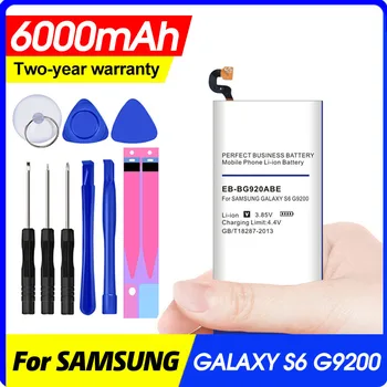 EB-BG925ABE Pentru Samsung S6 Edge Baterie G9250 G925F G925S / EB-BG920ABE Pentru GALAXY S6 Baterie SM-G920 G9208 G920F G920A