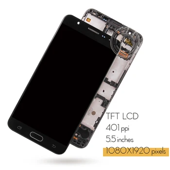 Original Display pentru SAMSUNG Galaxy J7 Prim-2016 LCD Touch Screen Dual Gaura Cu Cadru Pentru J7 Prim LCD G610 G610K G610F G610M