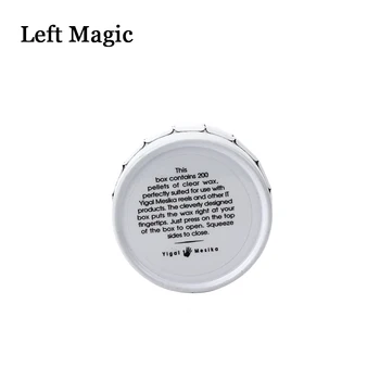 1 buc Cutie de Ceară Albă Folosit Pentru Fir Invizibil Magic Accesoriu Etapă Până Aproape de Iluzii, Trucuri de Magie Truc elemente de Recuzită