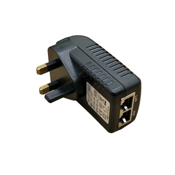 48V 0.5 O sursă de Alimentare POE PoE Injector de Alimentare prin Ethernet Adaptor de Priza UK Telefon IP Router-ul, Camera foto Adaptor de Comunicare