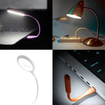 LED Masă Lampă Touch Dimmer USB Lampa de Birou Citit de Lumină în formă de Inel Lampă de Lectură Stilou Titularul Ochi Proteja Decor Acasă