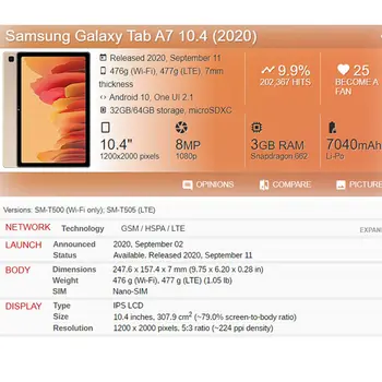 Pentru Samsung Galaxy Tab A7 10.4 2020 Tablet Reglabil Pliere Capacul Suportului Pentru Samsung Galaxy Tab A7 10.4 T500 T505 T507 Caz