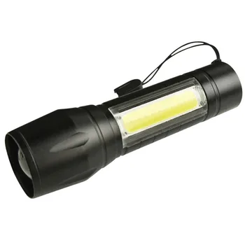 XANES 1517B XPE+COB Dual Lumini 1000LM Zoomable USB Reîncărcabilă Tactice EDC Lanterna LED-uri Costum pentru Camping Lanterna Felinar