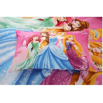 Disney Carpetă Acopere Seturi Elsa Printesa Rapunzel Fete Set De Lenjerie De Pat Lenjerie De Pat Fete De Perna Twin Singură Dimensiune Picătură De Transport Maritim Fata Cadou