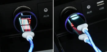 3.1 Un Dual USB Masina Încărcător Afișaj LED Pentru Hyundai Genesis G70 G80 G90 Equus Creta KONA Enduro Intrado NEXO PALISADE HDC-2 Bunica