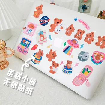 Versiunea coreeană a INS vânt de desene animate minunat de culoare urs iepure tort DIY telefon mobil jurnal materiale decorative autocolante kawaii